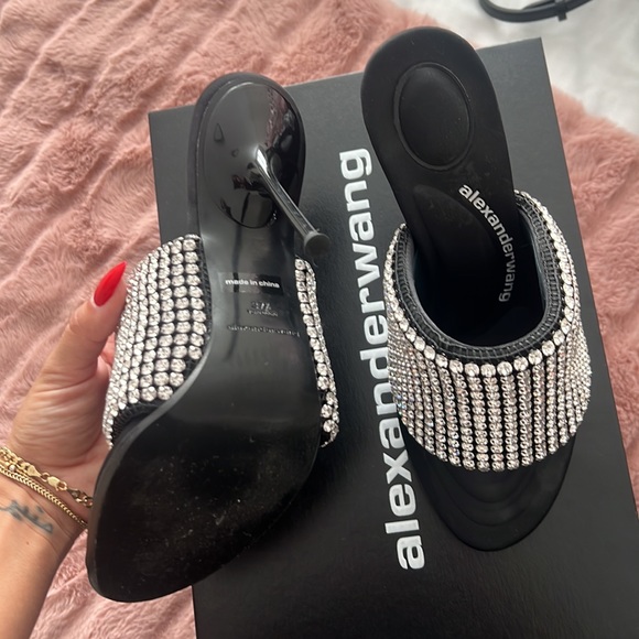 Gently worn Alexander Wang mules - Picture 4 of 4